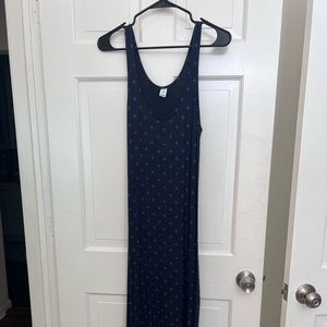 Navy Blue Maxi Dress